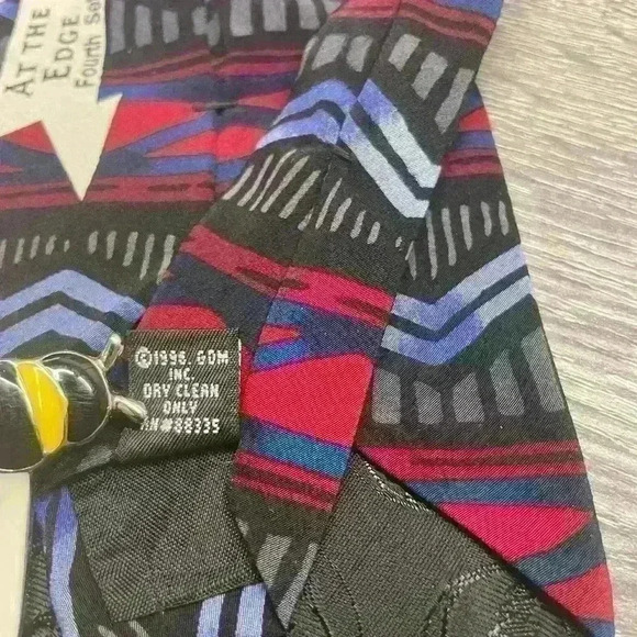 Vintage 1996 Grateful Dead Tie, On the Edge , Forth Set - Picture 4 of 4